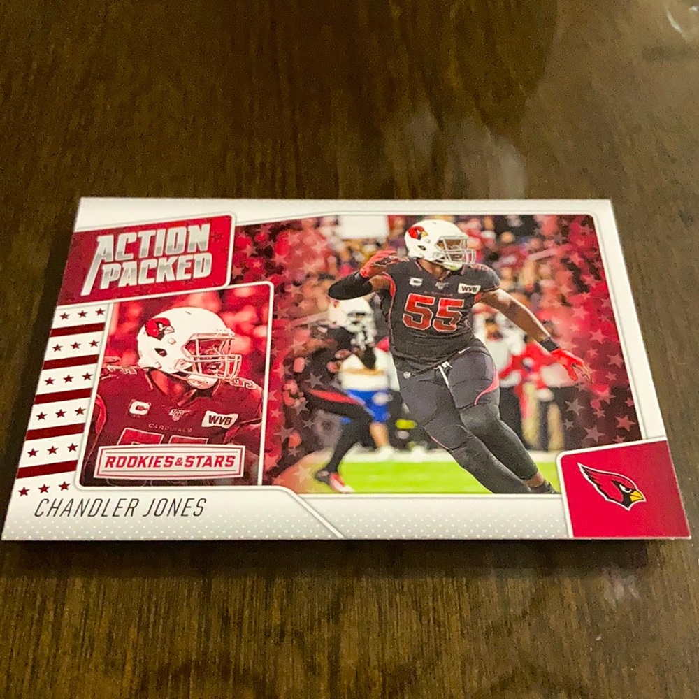 Chandler Jones football card